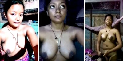 Hot desi girl showing her huge boobs